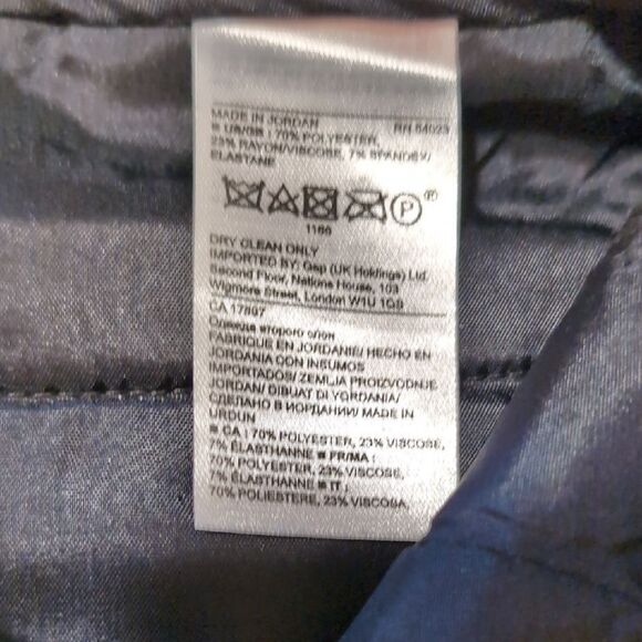 Ann Taylor Black and Striped Shorts Set - Picture 6 of 9